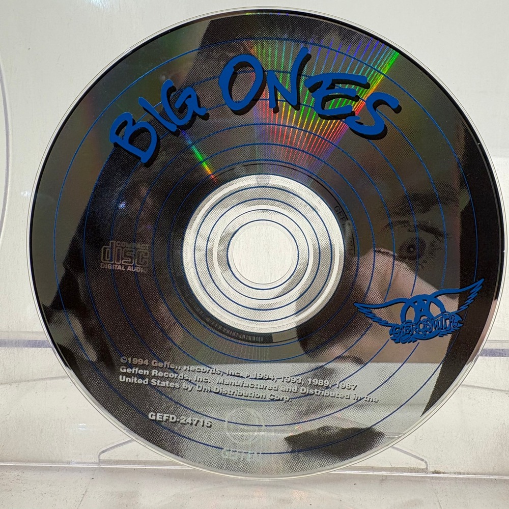 Aerosmith Big Ones CD Greatest Hits Compilation 1994 Geffen Records GEFD-24716